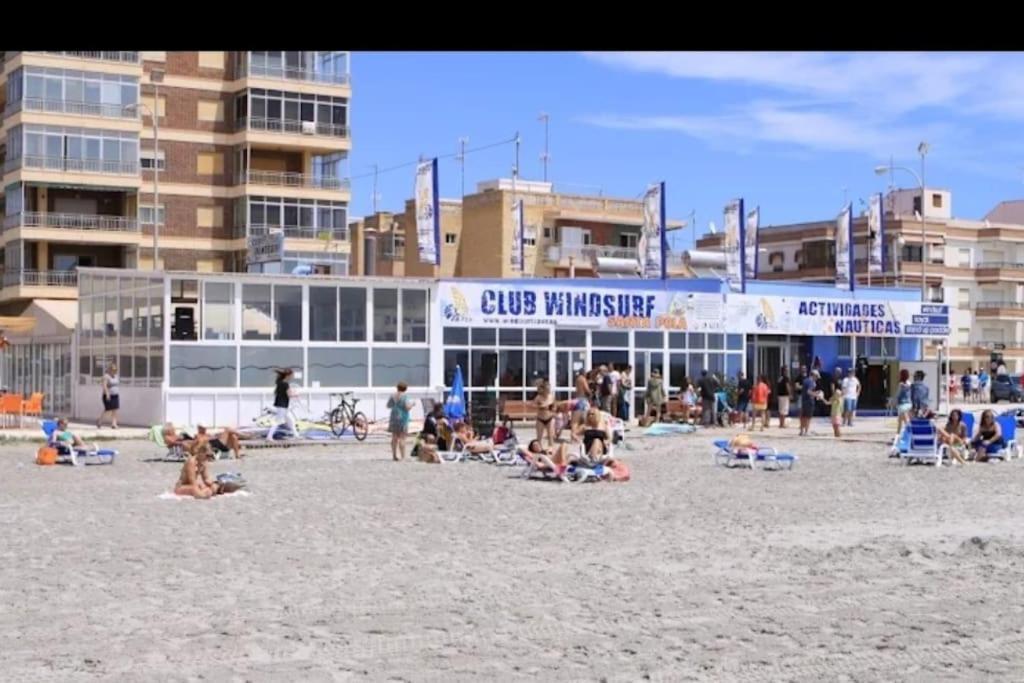 Apartamento Frente Al Mar, Familiar Y Acogedor. Santa Pola Exteriör bild